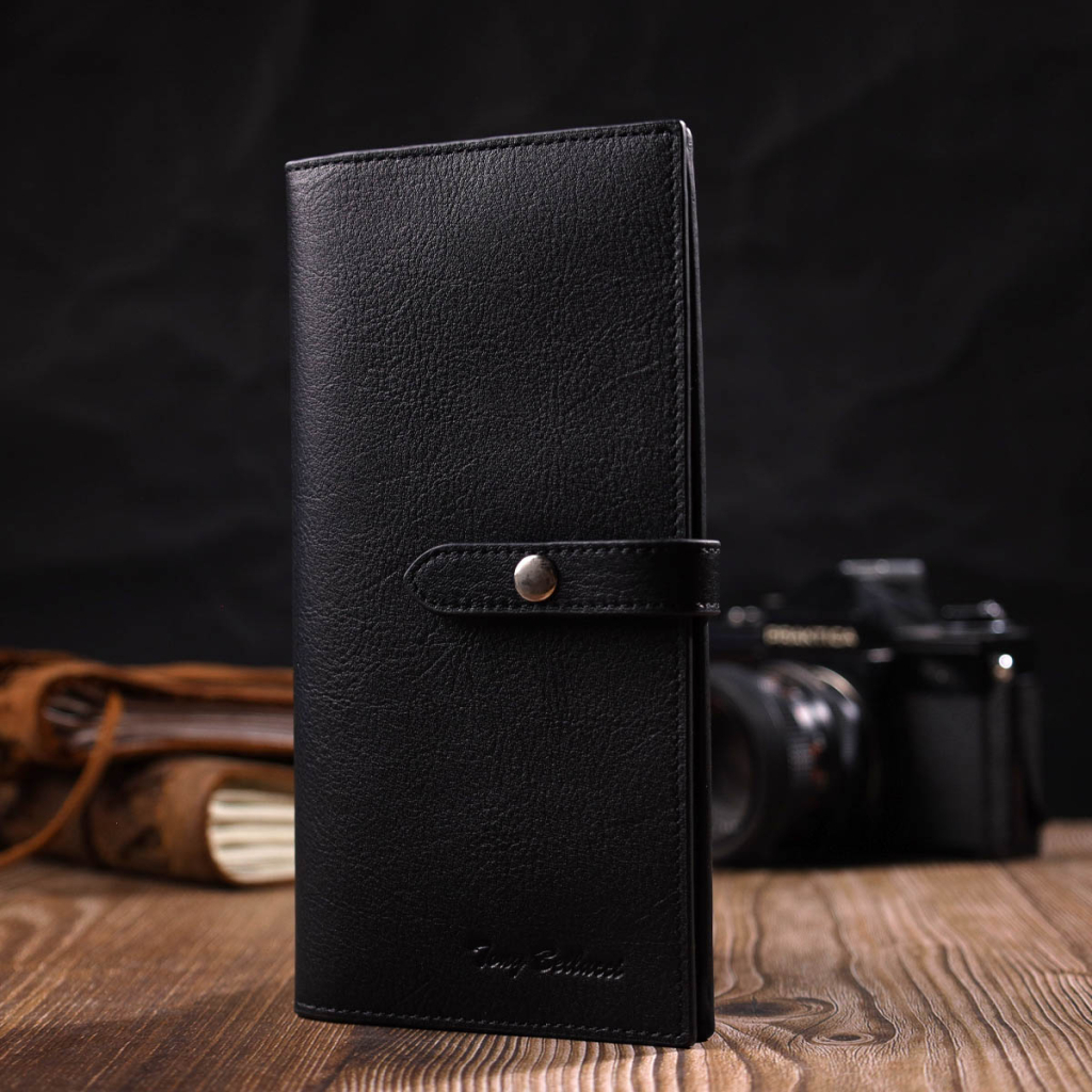 Портмоне Tony Bellucci З натуральної шкіри Чорний (22036)