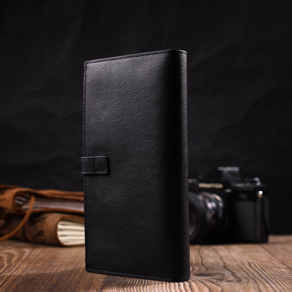 Портмоне Tony Bellucci З натуральної шкіри Чорний (22036)