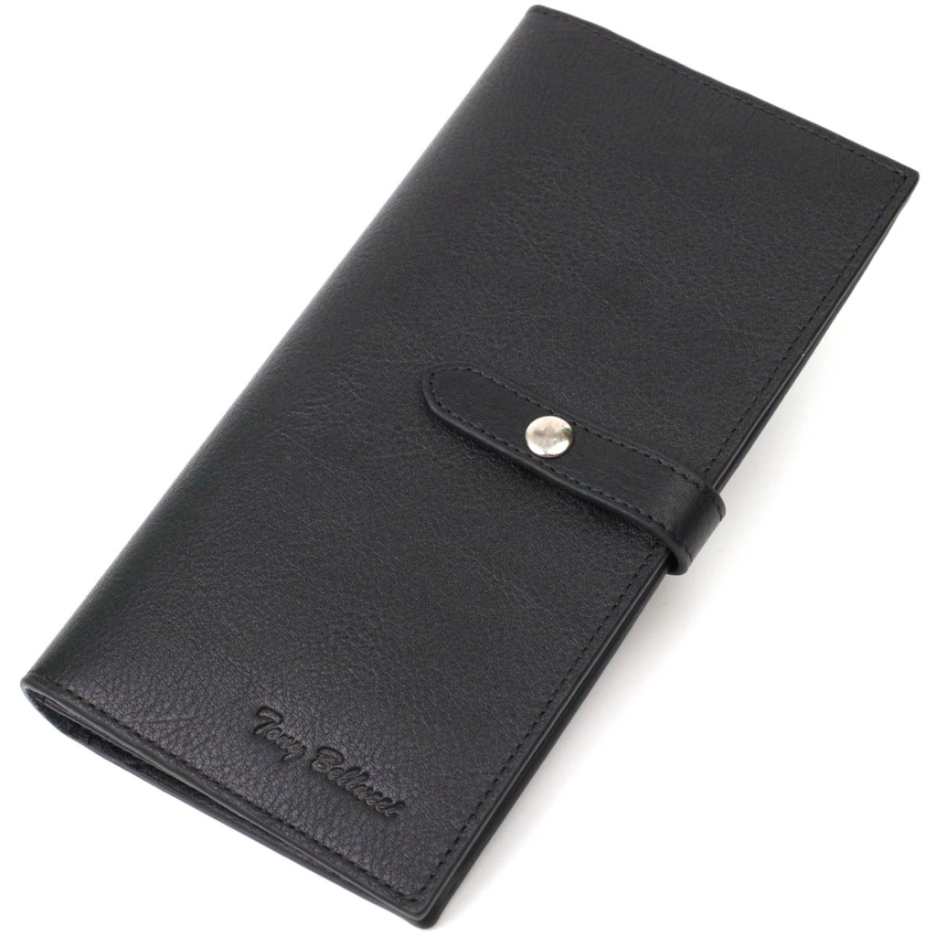 Портмоне Tony Bellucci З натуральної шкіри Чорний (22036)