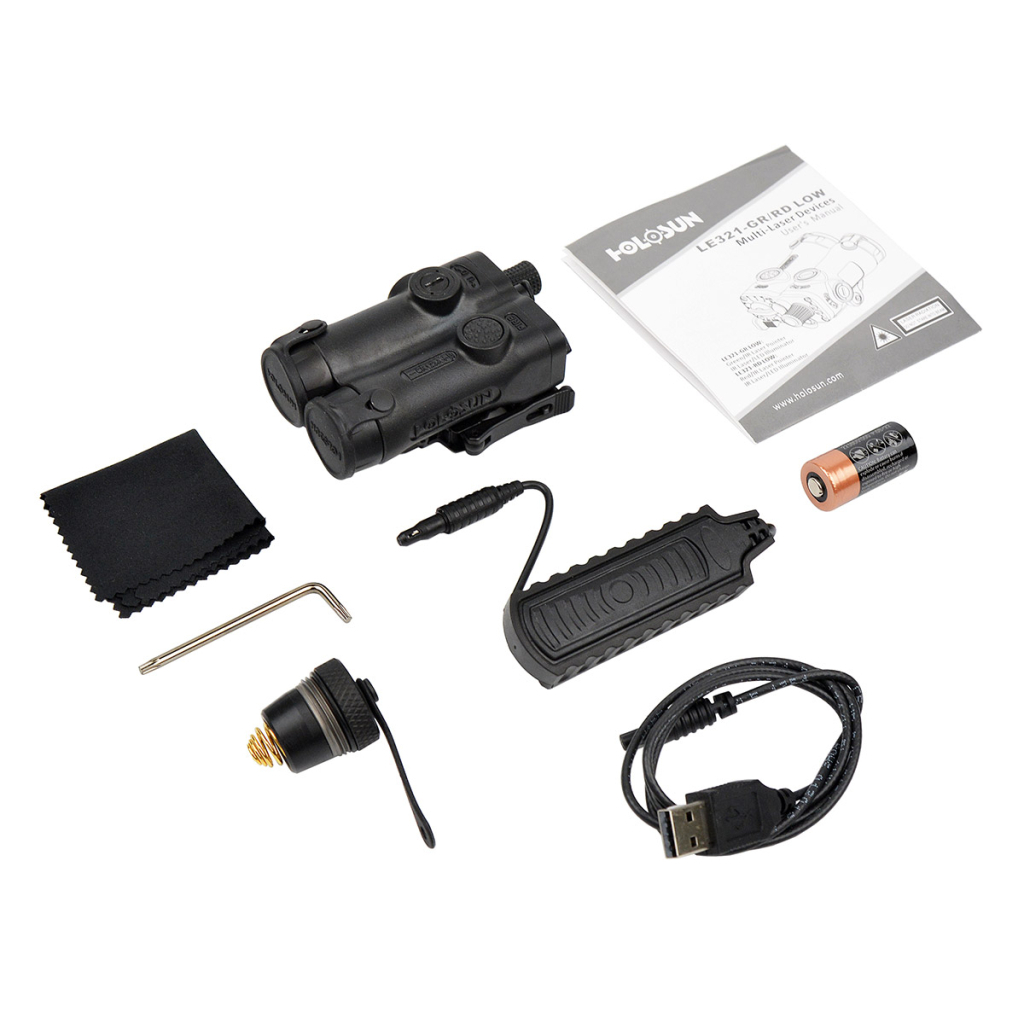 Тактичний блок Holosun LE321-GR (LE321G) Green & IR / White & IR illuminator (747051)