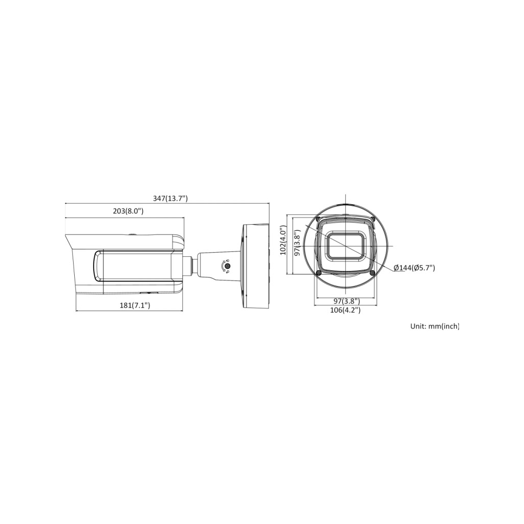 Камера відеоспостереження Hikvision iDS-2CD7A26G0-IZHS(C) (8-32)
