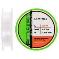 Fluorocarbon X-Fish FCoated 10m 0.26mm 4.7kg (1917.01.26)