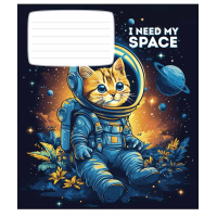 Notebook Schoolboy I need my space 12 sheets cell (012-3496K)
