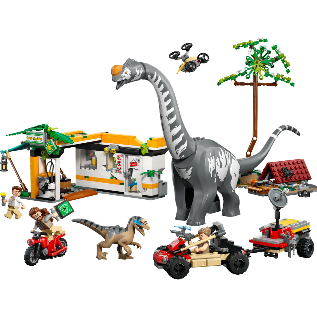 Конструктор LEGO Jurassic World Місія з відстеження раптора і титанозавра (76973) Конструктор LEGO Jurassic World Місія з відстеження раптора і титанозавра (76973)