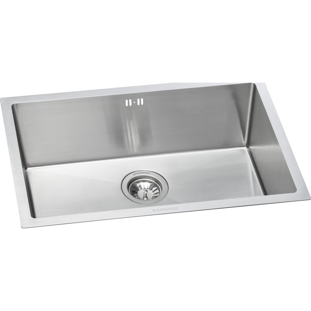 Мийка кухонна GRANADO Under top L STEEL S304 (GS09304) Мийка кухонна GRANADO Under top L STEEL S304 (GS09304)