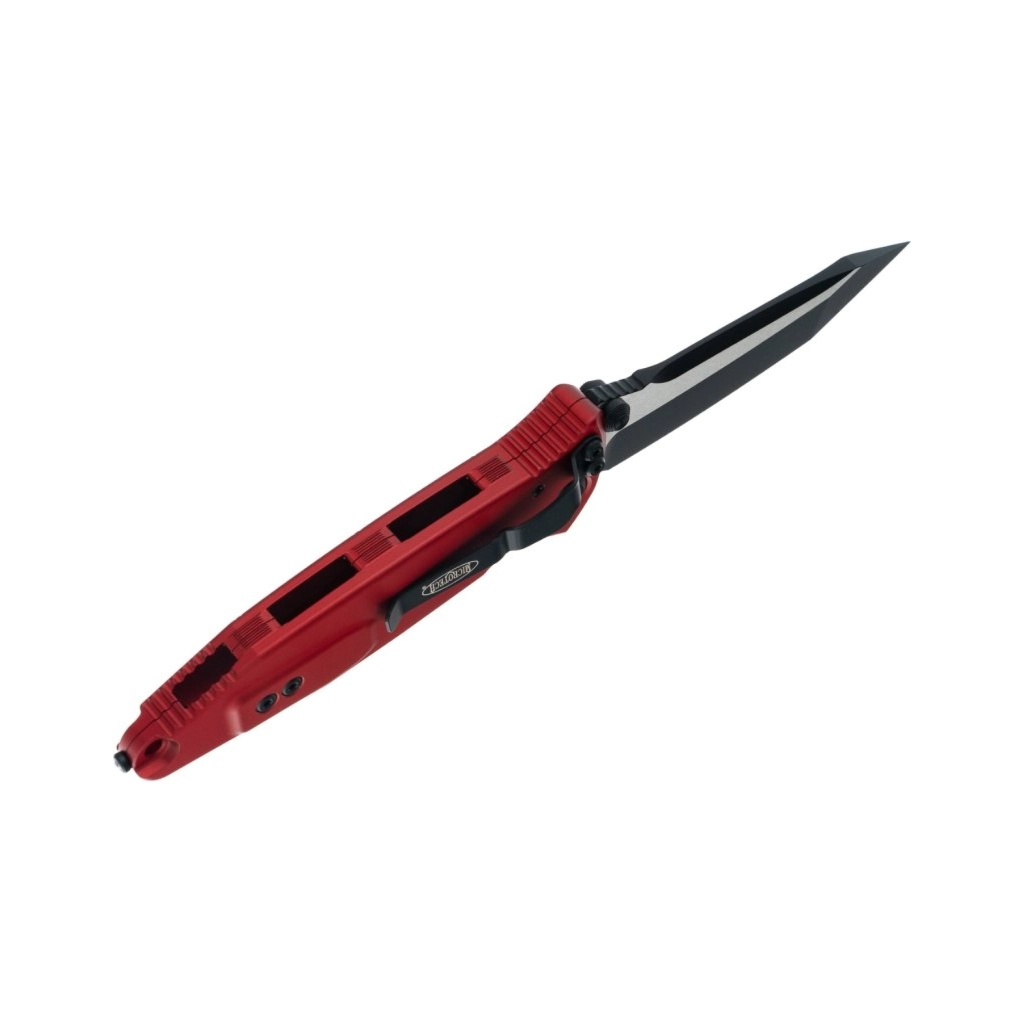 Ніж Microtech Socom Elite T/E-M, tanto, чорний, чорно-червоне руків'я (161-1RD) Ніж Microtech Socom Elite T/E-M, tanto, чорний, чорно-червоне руків'я (161-1RD)