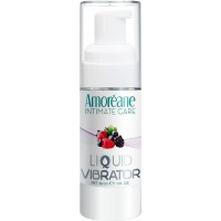 Intimate gel lubricant Amoreane Liquid vibrator with berry aroma 30 ml (8433345601014)