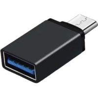Перехідник USB 2.0 AF to Micro 5P M OTG black Voltronic (YT 37681)
