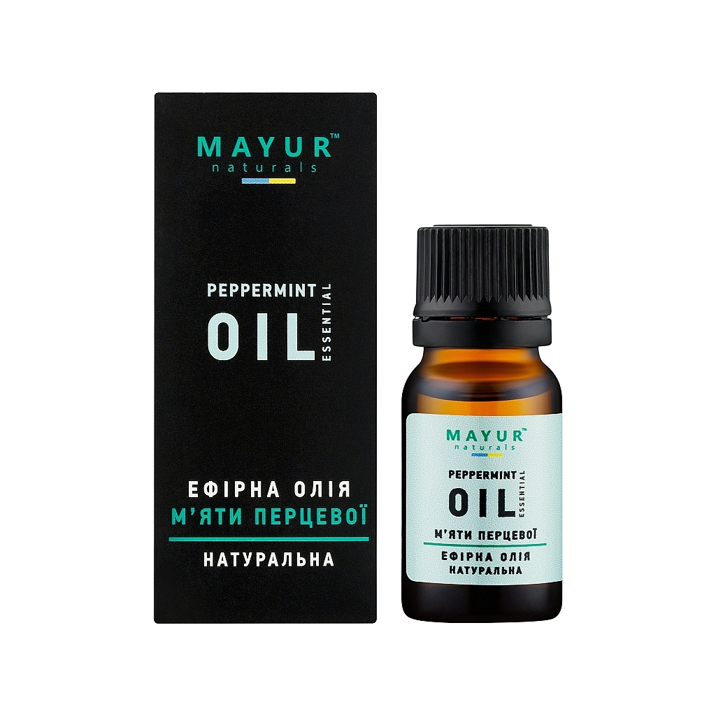 Ефірна олія Mayur М'яти перцевої 10 мл (4820230952018)