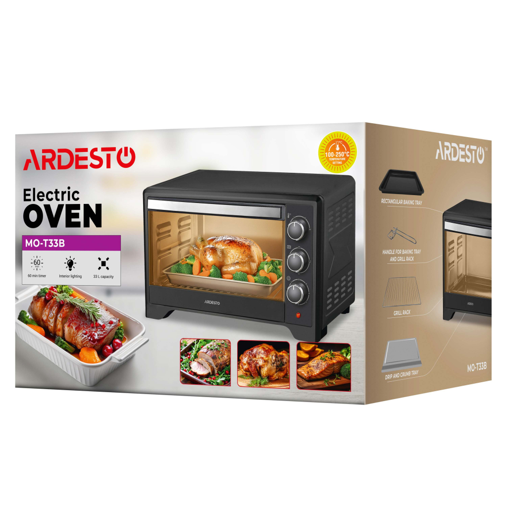 Електропіч Ardesto MO-T33B