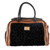 MISOKO&CO pet carrier 45x20x30 cm black-brown (YIWUMSK70152)