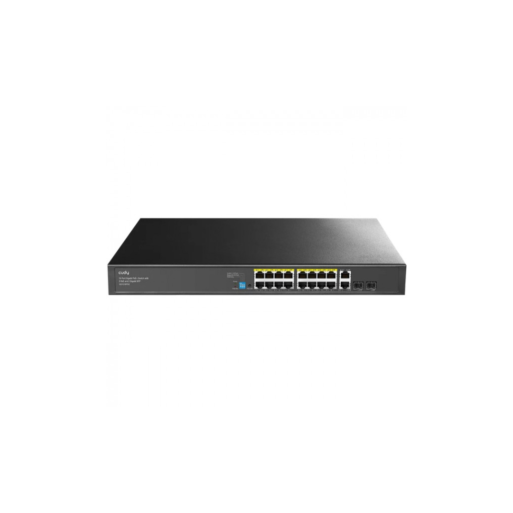 Комутатор мережевий Cudy GS1018PS2