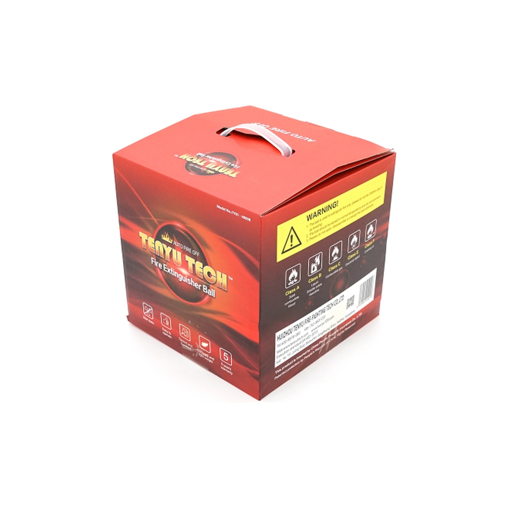 Вогнегасник Voltronic автоматичний підвісний порошковий Tenyu Tech, кульовий, 4кг (Tenyu Tech 4,0)