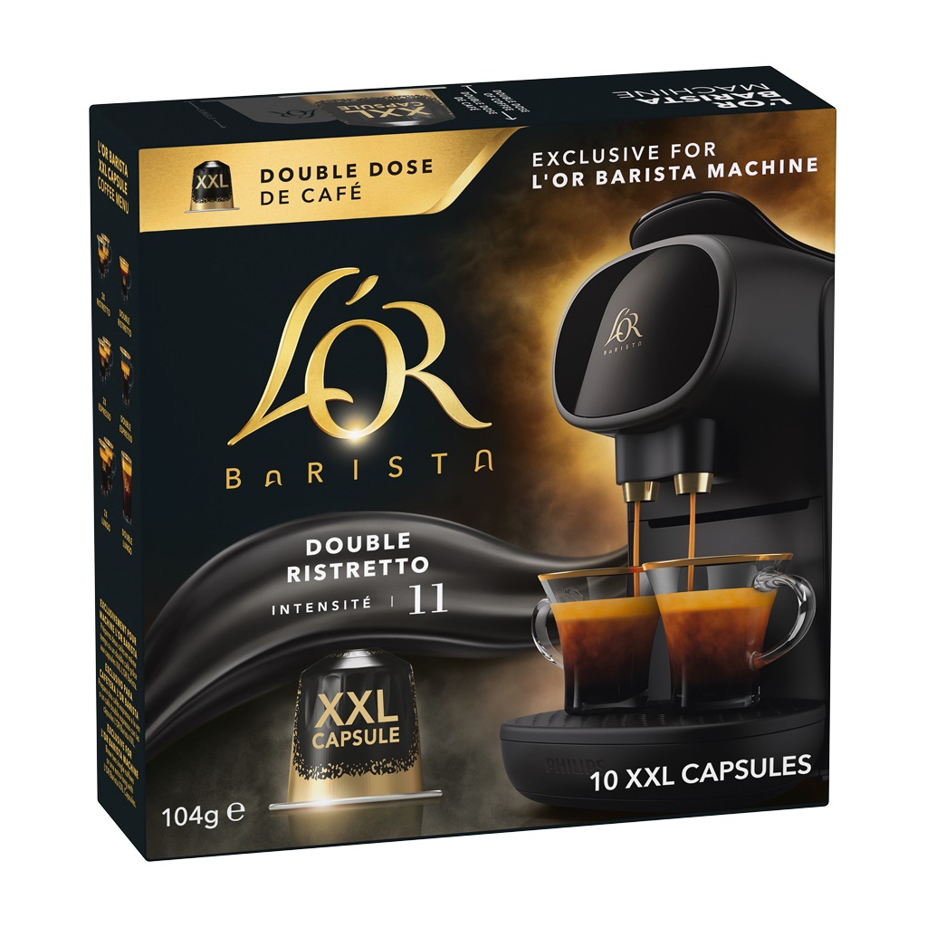 Кава L'OR Double Ristretto #11 в капсулах 10 шт (8711000422069)