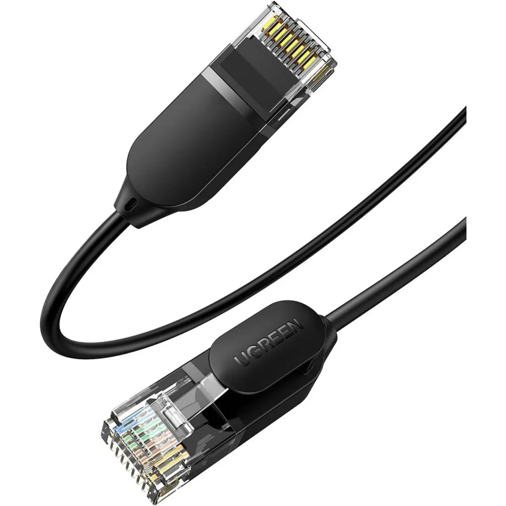 Патч-корд 5м, U/UTP CAT 6A Copper Ethernet Cable тонкий(діаметр 2.8мм) NW122 Black Ugreen (70654) Патч-корд 5м, U/UTP CAT 6A Copper Ethernet Cable тонкий(діаметр 2.8мм) NW122 Black Ugreen (70654)