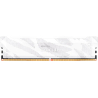 Модуль пам'яті для комп'ютера DDR5 16GB 6400 MHz Pro White Micron (CP16G64C32U5W)