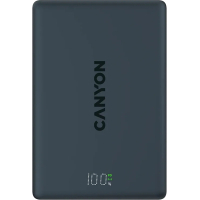 Батарея універсальна Canyon 10000mAh OnPower 511 PD20W Magnetic wireless MagSafe Black (CNS-CPB511B)