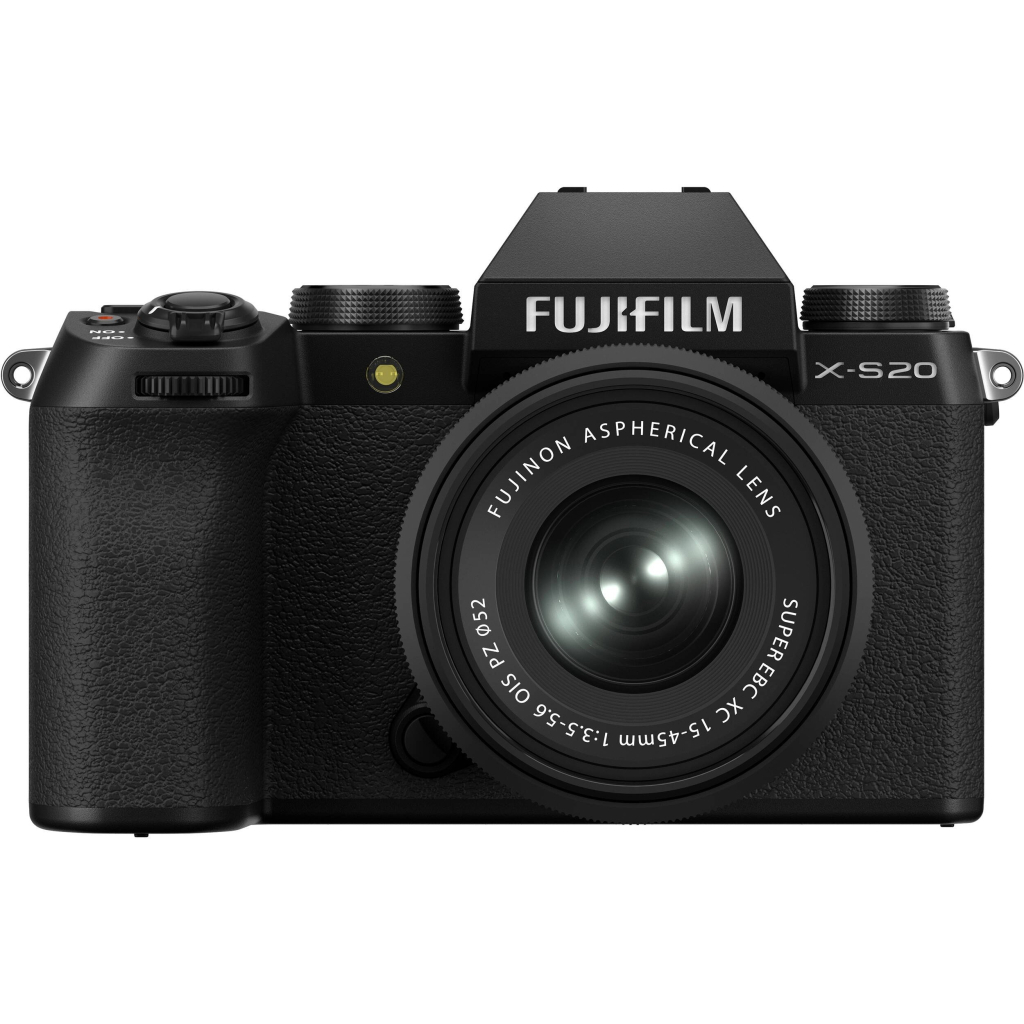Цифровий фотоапарат Fujifilm X-S20+ XC 15-45mm F3.5-5.6 Kit Black (16939588)