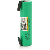 Акумулятор 18650 2500mah (2450-2650mah), 3.7V(2.75-4.2V), Green Liitokala (Lii-25R-N)