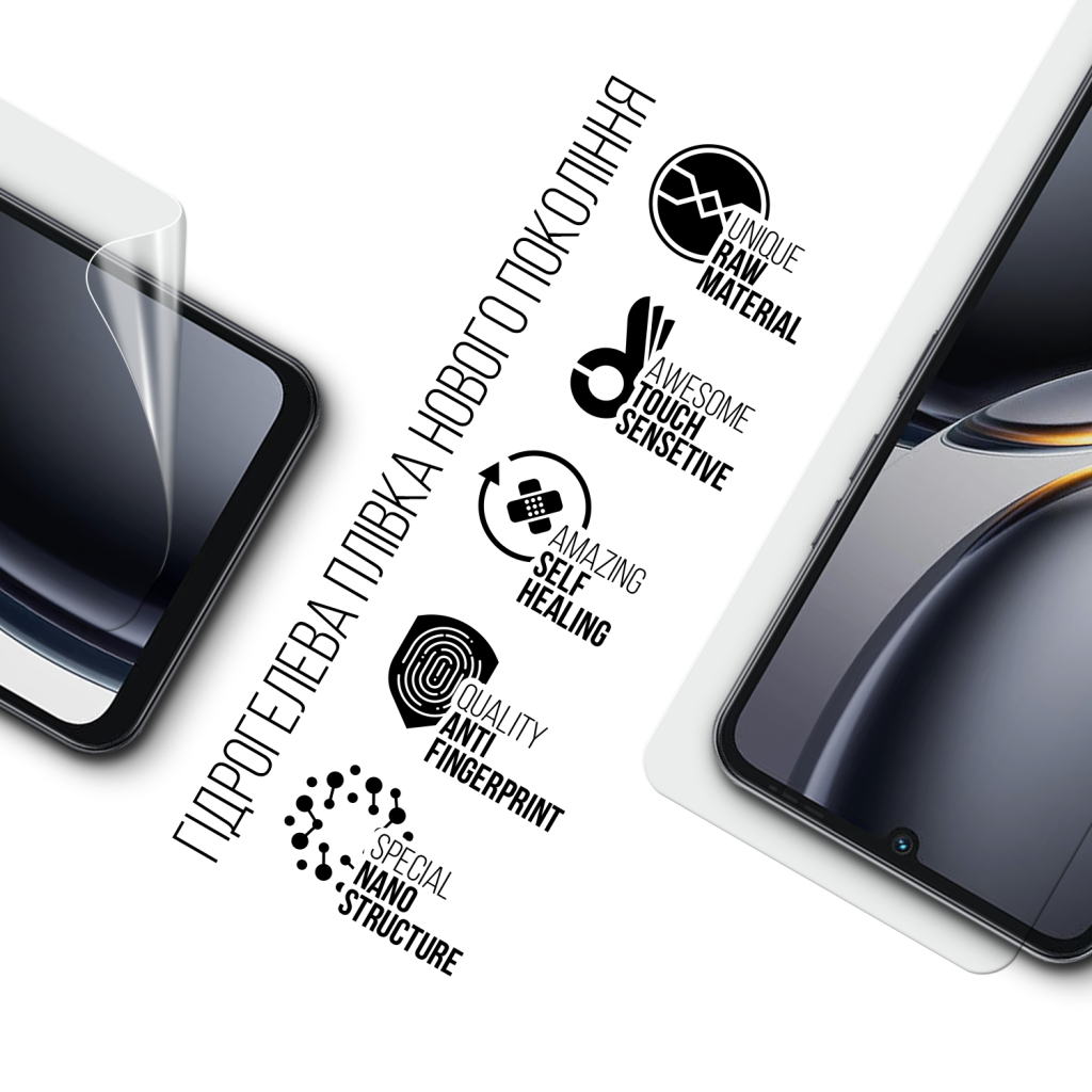 Плівка захисна Armorstandart hydrogel Tecno Spark Go 3 4G (ARM91005)