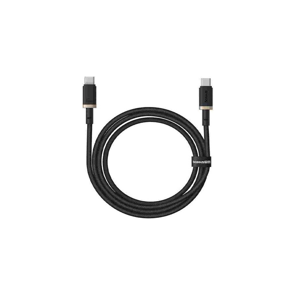 Дата кабель USB-C to USB-C 2.0m 100W black Baseus (1111395)