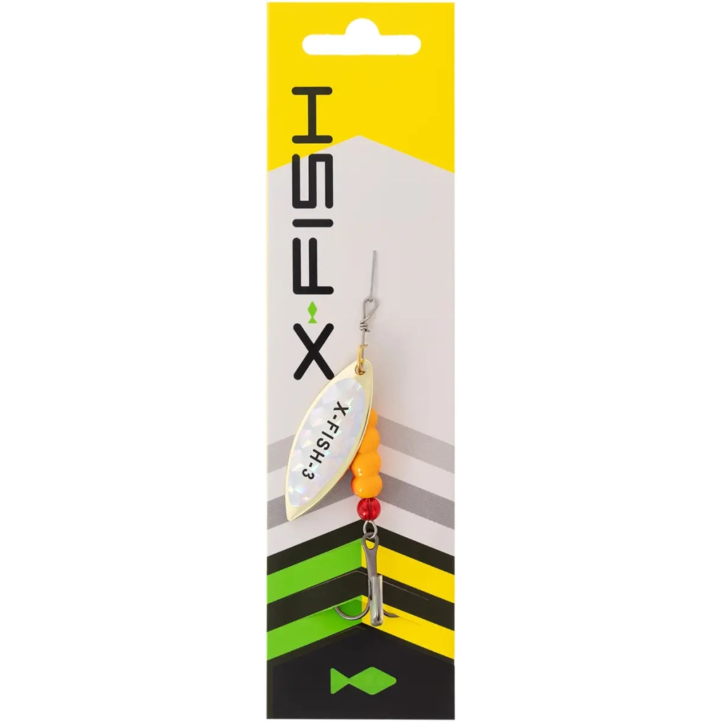 Блешня X-Fish Trophy 11g 3 Gold rainbow (1917.06.11) Блешня X-Fish Trophy 11g 3 Gold rainbow (1917.06.11)