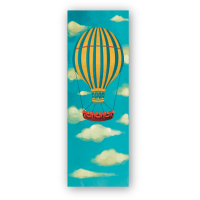 Bookmarks for books Lyutsink "Yellow-blue balloon" 1 pc. (LK000000048) (2000000000048)
