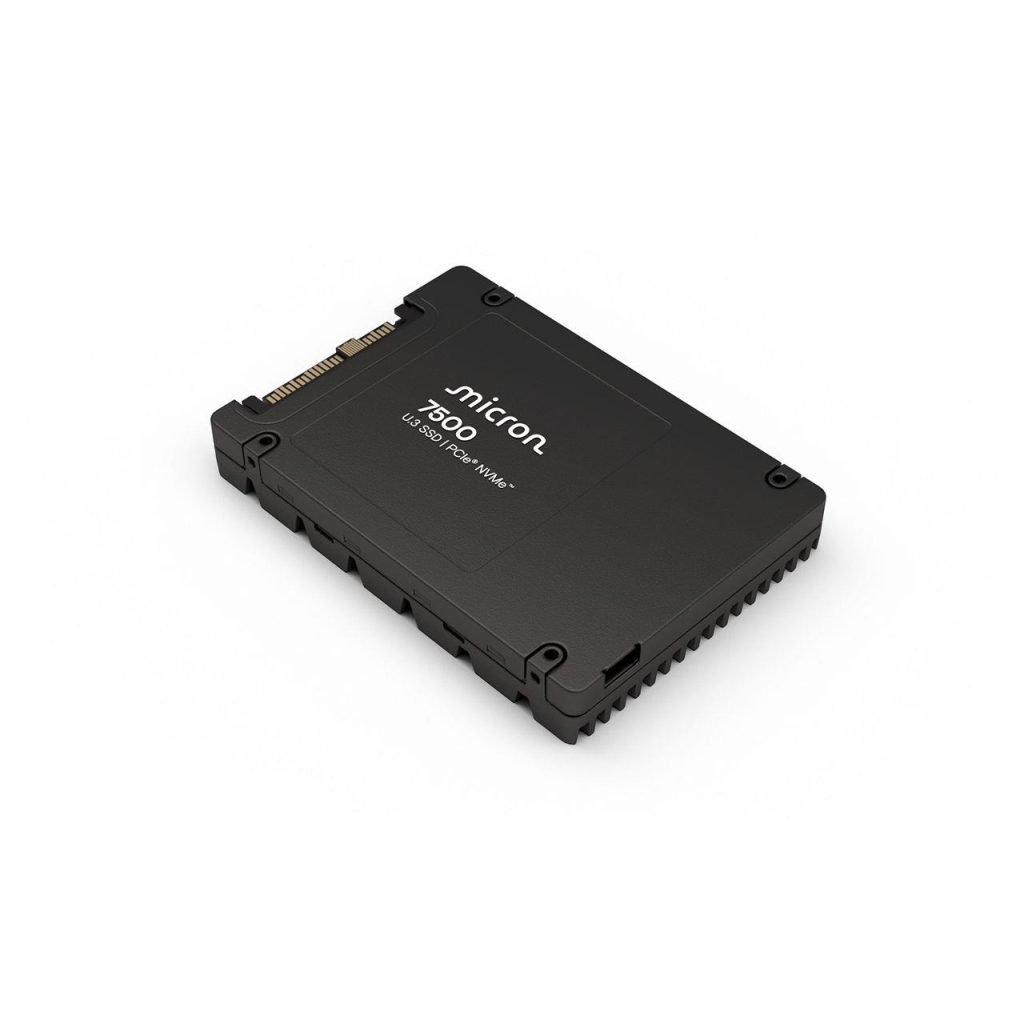 Накопичувач SSD для сервера Micron G4 U.3 NVME 960GB 7500 PRO MTFDKCC960TGP (MTFDKCC960TGP-1BK1DABYYR)