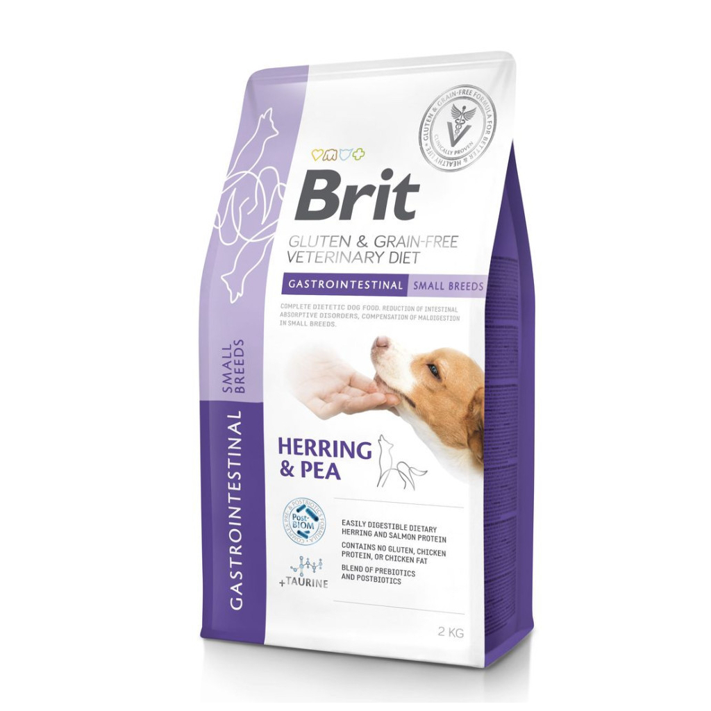 Сухий корм для собак Brit GF VetDiets Gastrointestinal-Low fat з оселедцем 400 г (8595602559633) Сухий корм для собак Brit GF VetDiets Gastrointestinal-Low fat з оселедцем 400 г (8595602559633)