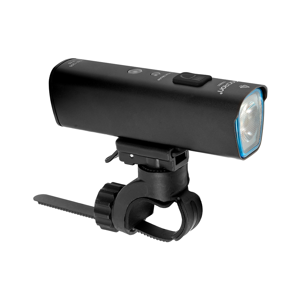 Передня велофара HiSmart 1200 люмен, LED, USB, IPX6 (HS084639) Передня велофара HiSmart 1200 люмен, LED, USB, IPX6 (HS084639)