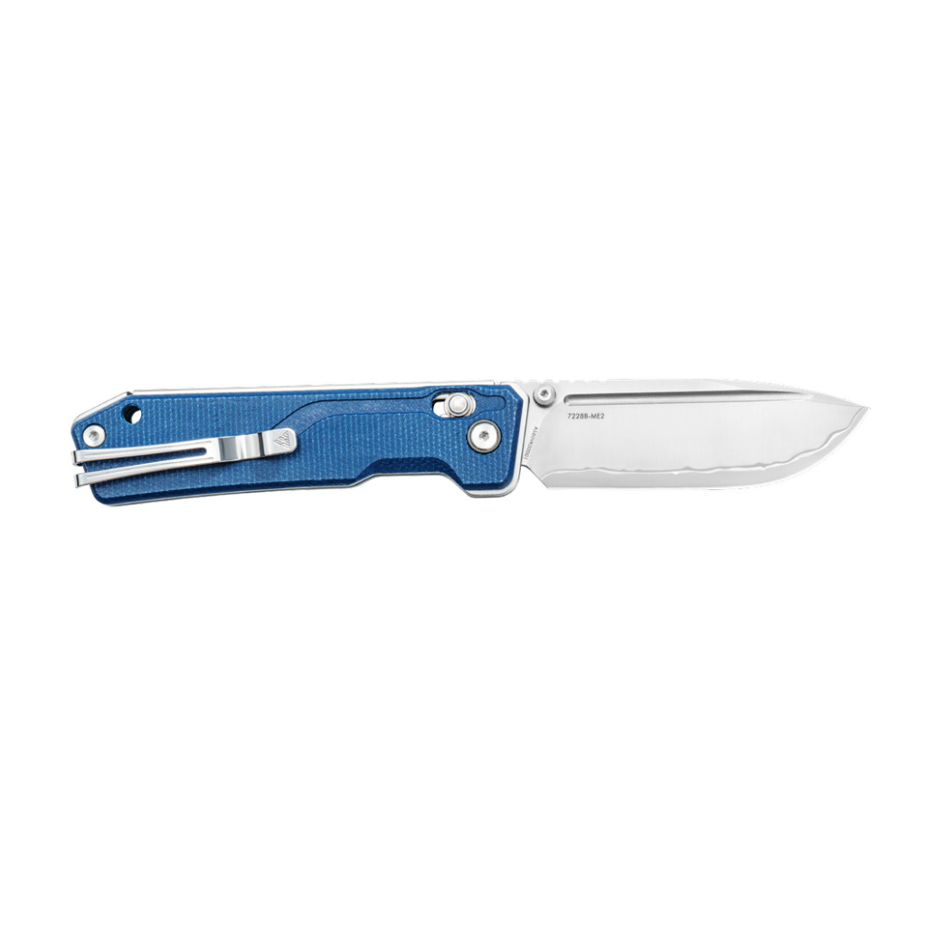 Ніж SRM Rubik 7228B 140Cr, Blue Micarta, Stonewash (7228B-ME2)