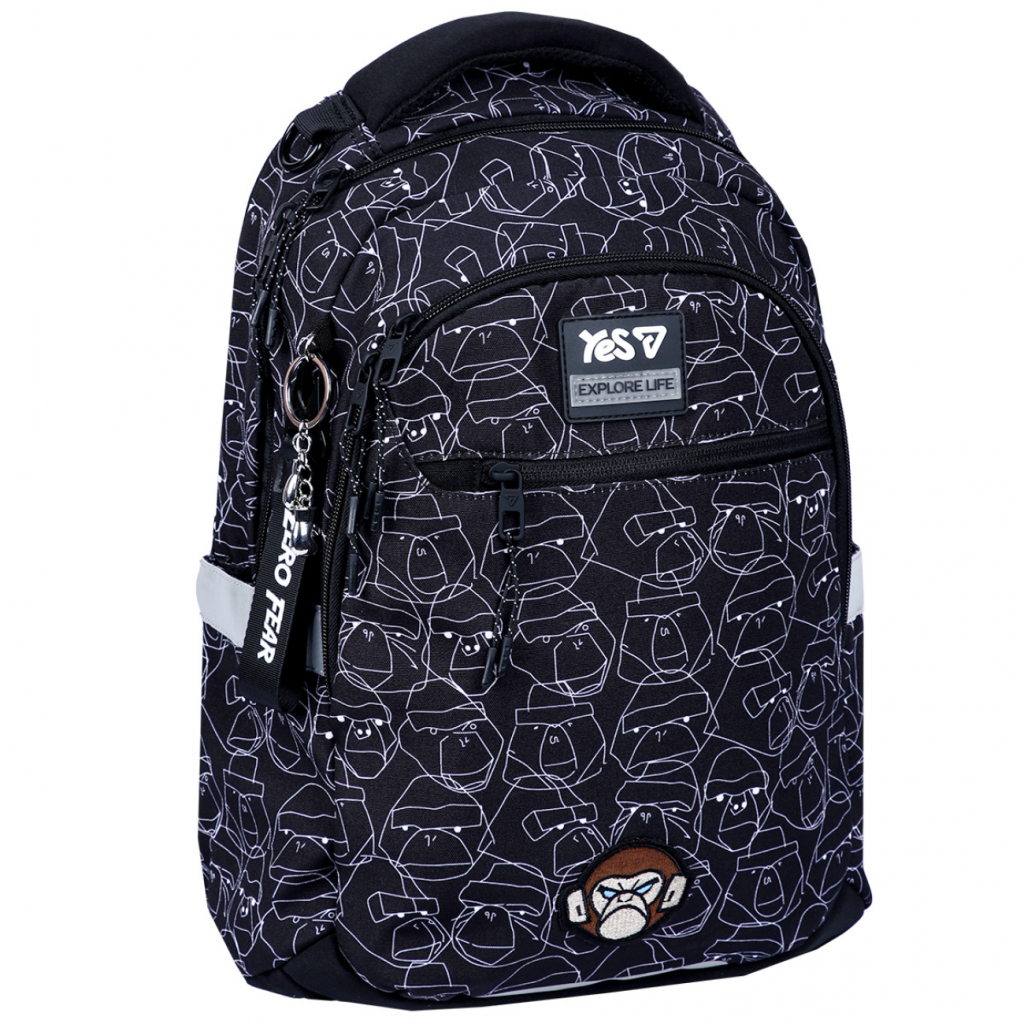 Рюкзак шкільний Yes Monkey ТS-54M (550333)