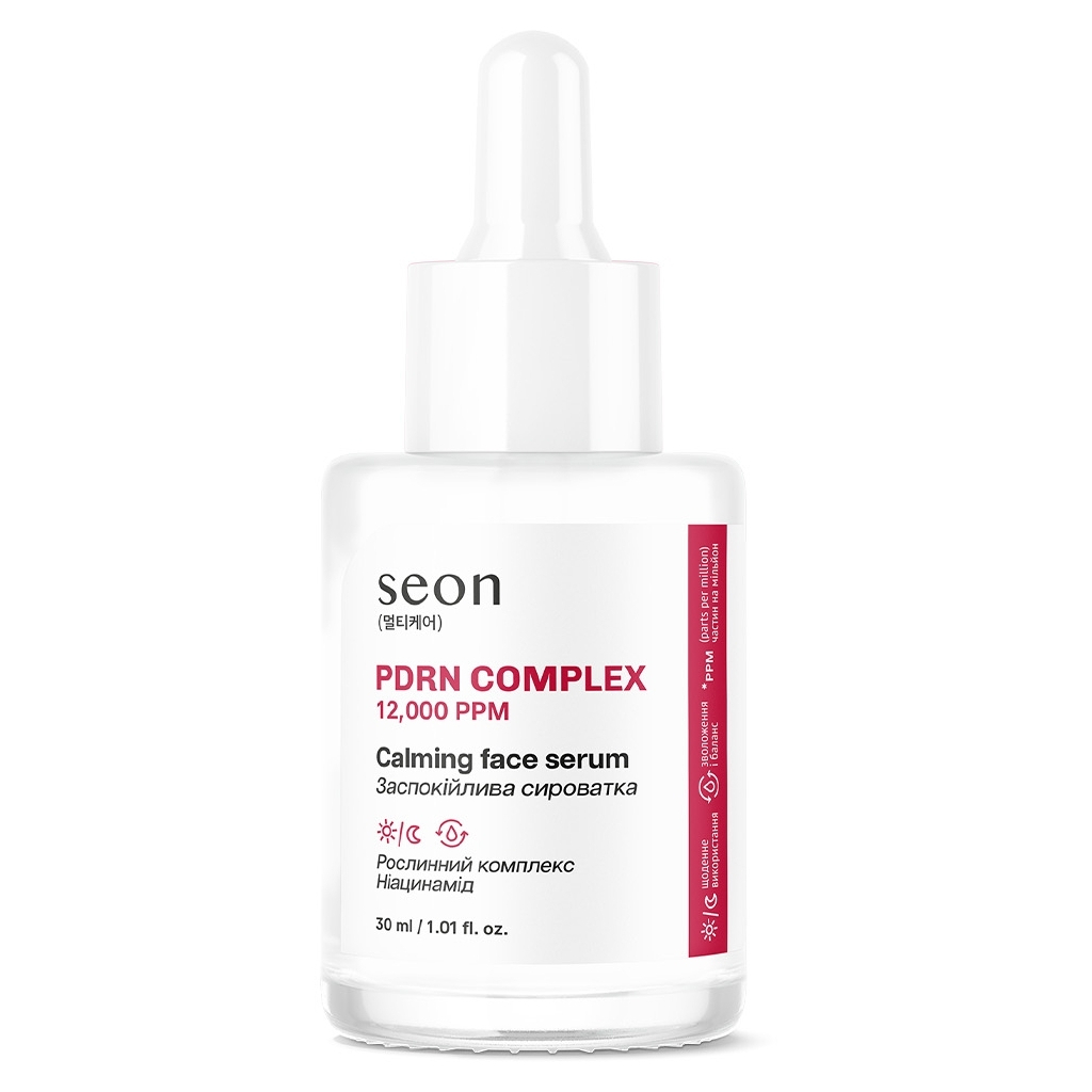Сироватка для обличчя Seon PDRN Complex 12000 ppm Calming Face Serum 30 мл (4823122904294)