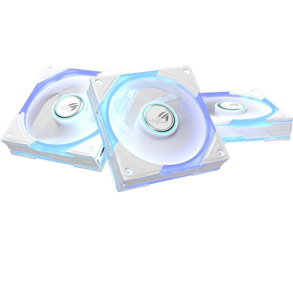 Кулер до корпусу ASUS ROG Eurux GR120 FAN ARGB White 3in1 (90DA00J3-B09020)