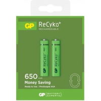 Акумулятор Gp AAA 65AAAHCE-2GBE2 ReCyko+ 650mAh * 2 (65AAAHCE / 4891199043147)