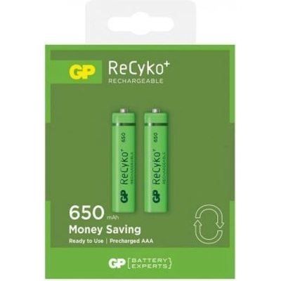 Акумулятор Gp AAA 65AAAHCE-2GBE2 ReCyko+ 650mAh * 2 (65AAAHCE / 4891199043147)