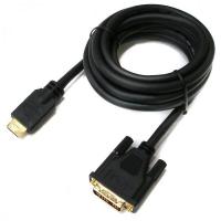 Кабель мультимедійний HDMI to DVI 18+1pin M, 10.0m Viewcon (VD 066-10m.)