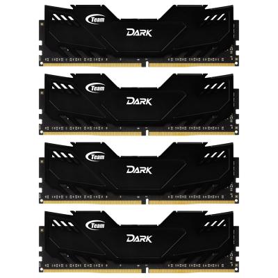 Модуль пам'яті для комп'ютера DDR4 32GB (4x8GB) 2800 MHz Dark Series Team (TDKED432G2800HC16AQC01)