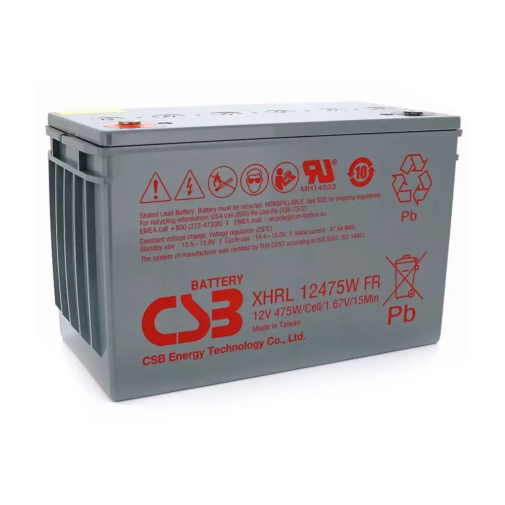 Батарея до ДБЖ CSB XHRL12475W, 12V 118.8Ah (XHRL12475W) Батарея до ДБЖ CSB XHRL12475W, 12V 118.8Ah (XHRL12475W)