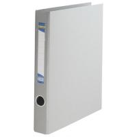 Folder - recorder Buromax A4, 2 rings/30mm, width 40mm double sided, PP, gray (BM.3101-09)