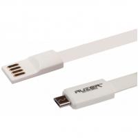 Дата кабель USB 2.0 – Micro USB 1.0м White Auzer (AC-M1WH)