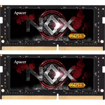 Модуль пам'яті для ноутбука DDR4 16GB (2x8GB) 2400 MHz NOX Series Apacer (ES.16GAT.GEEK2)