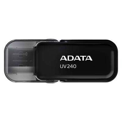 USB флеш накопичувач ADATA 8GB UV240 Black USB 2.0 (AUV240-8G-RBK)