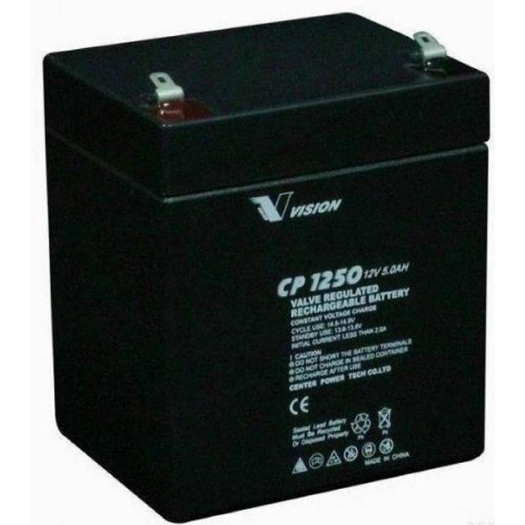 Батарея до ДБЖ Vision CP 12V 5Ah (CP1250AY) Батарея до ДБЖ Vision CP 12V 5Ah (CP1250AY)