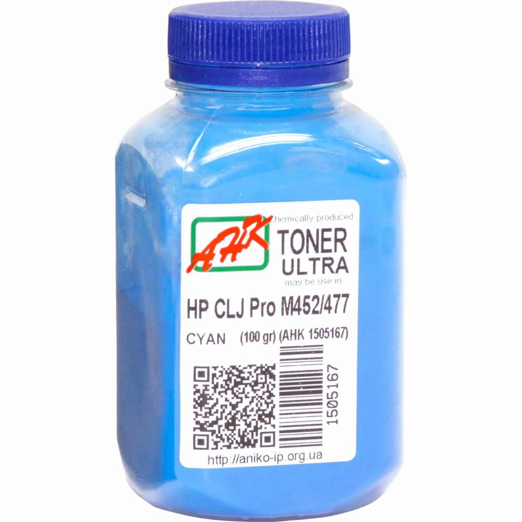 Тонер HP CLJ Pro M452/477, 100г Cyan ULTRA COLOR AHK (1505167) Тонер HP CLJ Pro M452/477, 100г Cyan ULTRA COLOR AHK (1505167)