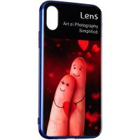 Чохол до мобільного телефона Gelius QR Case for iPhone X 2 Fingers (00000076743)