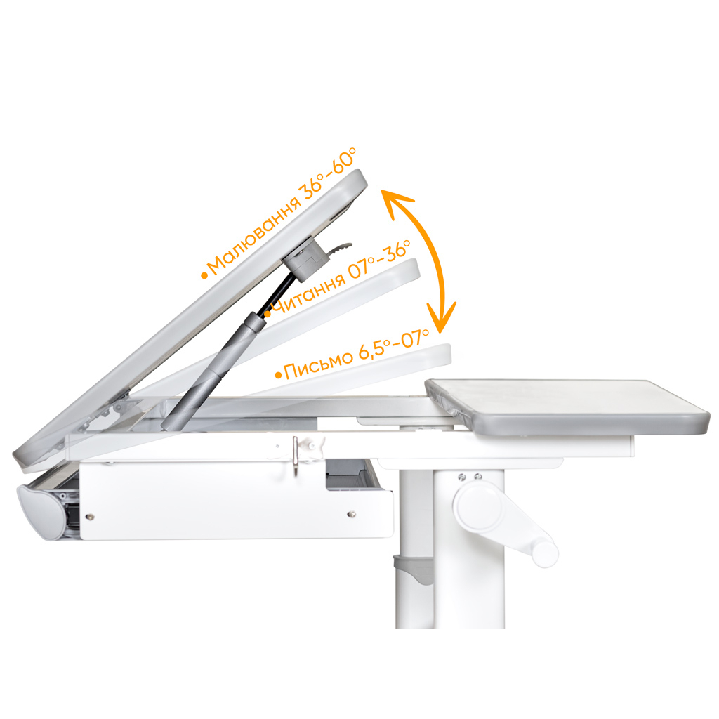 Парта Mealux Edmonton Multicolor G Liite (BD-610 W/MC + G Lite)