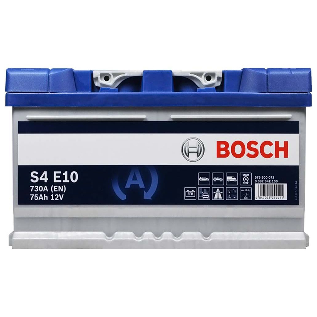 Акумулятор автомобільний Bosch 75А (0 092 S4E 100)