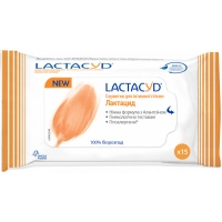 Серветки для інтимної гігієни Lactacyd 15 шт. (5391520945649)