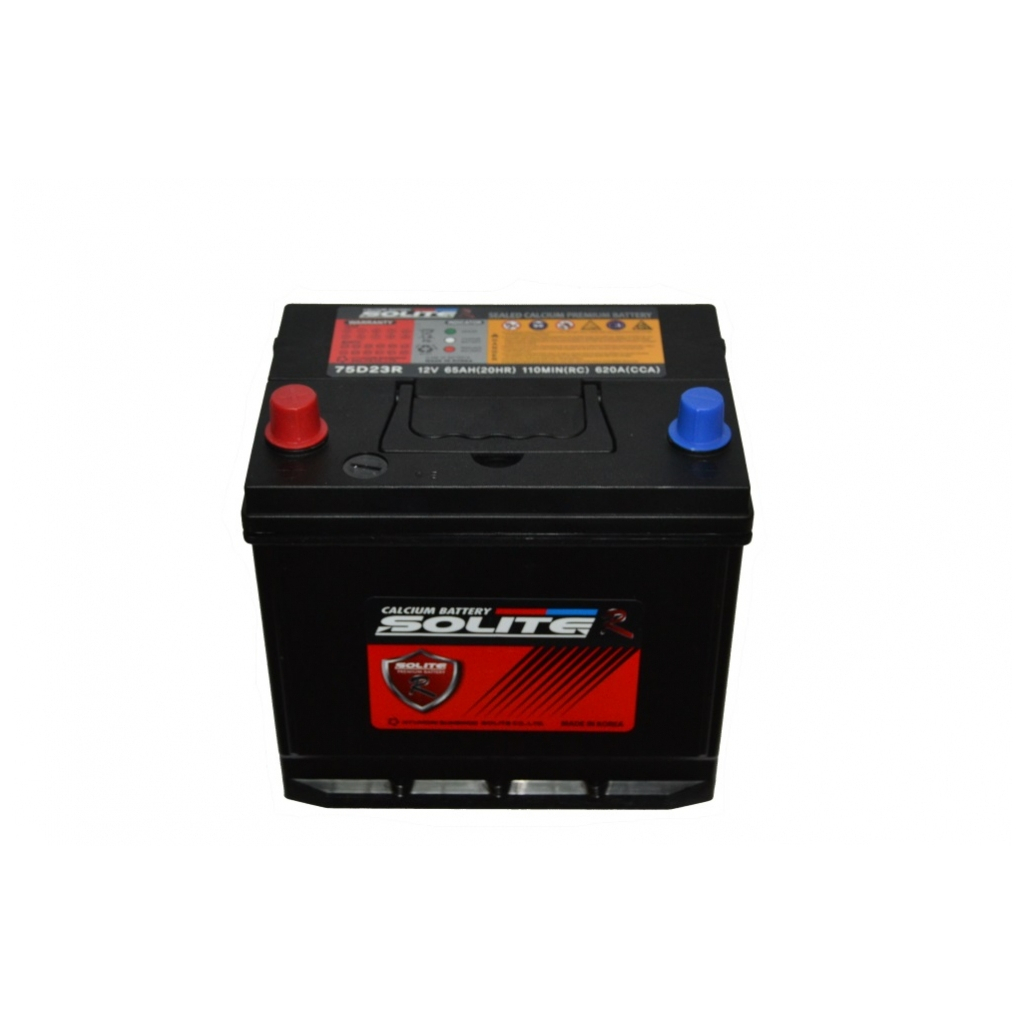 Акумулятор автомобільний Solite R 65Ah (75D23R) Акумулятор автомобільний Solite R 65Ah (75D23R)